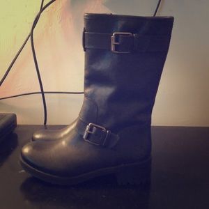 Tory Burch Moto boots never worn